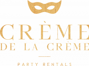 Creme de la creme, events, party rentals, party rentals miami, branding, logo